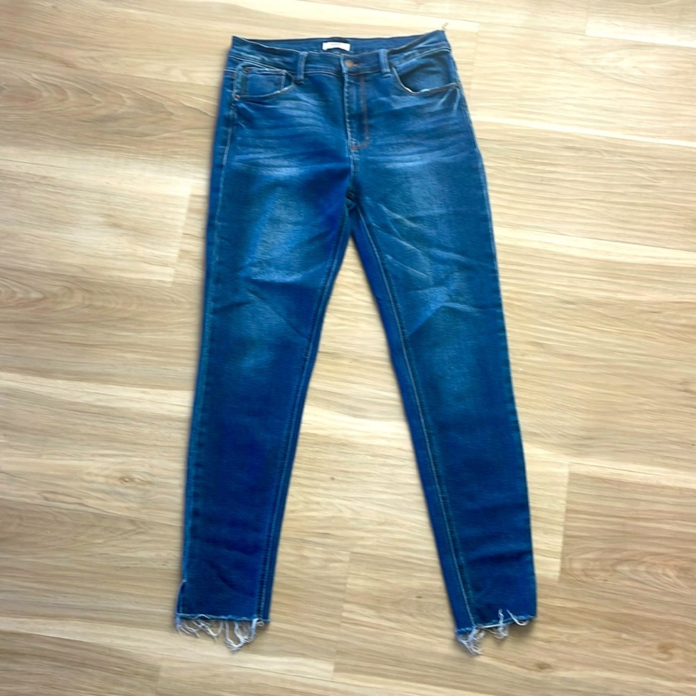 Kensie Blue Jeans High Rise Pencil 8